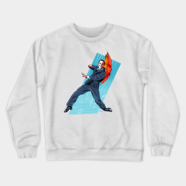 Gene Kelly - An illustration by Paul Cemmick Crewneck Sweatshirt by PLAYDIGITAL2020